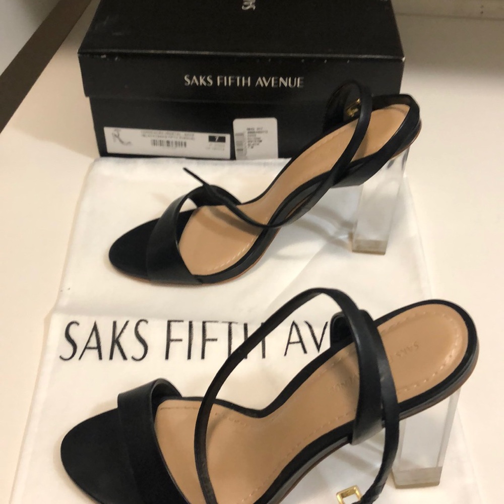 Saks Fifth Avenue ankle strap sandal